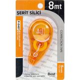 Şerit Daksil 5mmx8 Metre 1 Adet Şerit Düzeltici Fixpoint Şerit Silici Yazı Silici Büro Ofis Okul - Çok Renkli - Standart - 5mm x 8 Metre