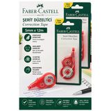 Şerit Daksil Beyaz 5Mmx12 Metre 2 Adet Faber Castell Şerit Düzeltici Şerit Silici Yazı Silici Büro Ofis Okul