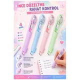 Şerit Daksil Beyaz 5Mmx5 Metre 4 Adet P-4468 Fixpoint Şerit Düzeltici Şerit Silici Yazı Silici Büro Ofis Okul