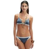 Şerit Detaylı Bikini Üst