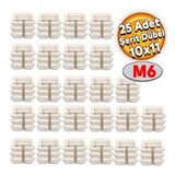 Şerit Dübel 10x11 Plastik M6 ( 25 Adet)