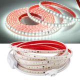 Şerit LED, 220V Yüksek Parlaklık, 120 LED/m, Tak Çalıştır, Fişli Anahtarlı, Silikonlu İç/Dış Mekan, Yapışkanlı, Mutfak, Tezgah Altı, Mobilya, Asma Tavan, Bahçe, SB-6508 (Beyaz, 50 Metre)