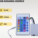 Şerit Led RGB Kumanda Modülü - Renk Ve Mod Kontrolcüsü