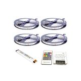 Şerit Led Rgb Kumandalı 20 Renk 3 Çipli Iç Mekan Tak Çalıştır 20 Metre
