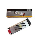Şerit Led Trafosu 12V Cata Serisi Slim Kasa, Alüminyum Gövdeli İnce Güç Kaynağı, Kamera ve Şerit Led Uyumlu (60W - 360W) 5, 12.5, 16.5, 21, 30 Amper (150, Vat)