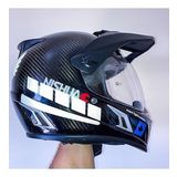 Şerit Tasarımlı Reflektif Gri Motosiklet Kask Sticker Çınar Extreme