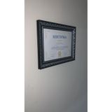 Serita 21x30 Fotoğraf Çerçevesi A4 Diploma Belgelik Çerçeve SİYAH