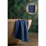 Seritaine 6'lı Işıl Premium Banyo Havlusu 70X140CM - Lacivert - %100 Pamuk - 600 Gr/m2 - 70 x 140 cm