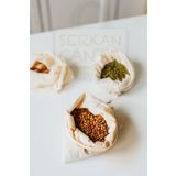 Serkan Çanta Bez Çanta Atölyesi Bez Çanta 6 Lı S Beden Kese 20x30