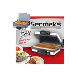Sermeks Grill Bazlama/lahmacun/tost Makinesi Pişirici Tavalı