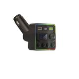 Sermer Pazarlama Allison Als-A61 Bluetooth Araç Fm Transmitter – Type-C & Çift Usb Şarjlı, Rgb Işıklı Mp3 Çalar