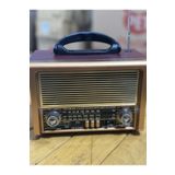 SERMER PAZARLAMA BLUETOOTH NOSTALJİ HOPARLÖR RADIO MÜZİK KUTUSU