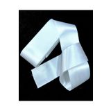 Sermet Süs Dünyası Beyaz Geniş Saten Kurdele 5 Cm 10 Metre Bir Top,Saten Kurdela .Bohça,Çiçek,Süsleme,Takı Kurdele,