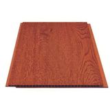 Sermimar Düz Ceviz Plastik Pvc Duvar - Tavan Lambiri / 40 Adet 20 Cm X 2 Metre - 16 Metrekare