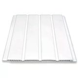 SerMimar Fugalı Beyaz Plastik Pvc Duvar - Tavan Lambiri / 10 Adet 20 Cm X 1 Metre - 2 Metrekare