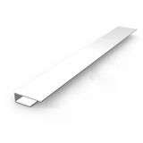 SerMimar Sermimar Pvc Plastik Lambiri Aksesuarı Beyaz U Başlangıç Profili 1,5m X 2 Adet