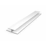 SerMimar Sermimar Pvc Plastik Lambiri Aksesuarı Sarı H Bağlantı Profili 1,5m X 2 Adet