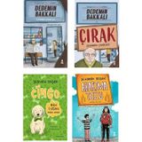 Şermin Yaşar 4 Kitap Set (Dedemin Bakkalı,Kınalı Serçe,Abartma Tozu,Cumhurıyetın Ilk Sabahı)
