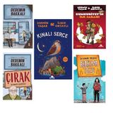 Şermin Yaşar 5 Kitap Set (Abartma Tozu,Cumhurıyet'ın Ilk Sabahı,Kınalı Serçe,Dedemın Bakkalı, Dedemın Bakkalı Çırak))
