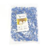 Sern 2,5 mm Tek Girişli Izoleli Kablo Yüksüğü – Alman Norm – Mavi – 1 Paket (500 Adet) - Ütü