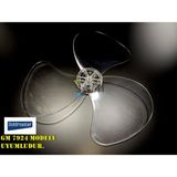 Sern Goldmaster Gm 7924 Modele Uyumlu Vantilatör Pervanesi 3 Kanat 36CM Sert 16INÇ Şeffaf