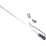 Sern Havlupan Isıtıcı Rezistans 1500W Siyah Renk On/off HP03 Model 230V L:900MM Fişli CR304 80°c Limit Termostatlı 1/2'' (Yarım Parmak)