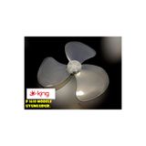 Sern King P 1610 Modele Uyumlu Vantilatör Pervanesi 3 Kanat 16INÇ 36CM Yumuşak Esnek