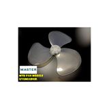 Sern Master Mtr F150 Modele Uyumlu Vantilatör Pervanesi 3 Kanat 16INÇ 36CM Yumuşak Esnek