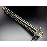 Sern Rica R 5272137 CR304 Üçgen Kafa Rezistans 230V 400V 8000W Metrik Vida Kovanlı 37 cm Sanayi Tipi Isıtıcı