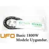 Sern Ufo Basic 1800W Uyumlu 1800W Infrared Soba Isıtıcı Rezistans Teli (Yatay)