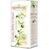 Seroliva 5 lt Teneke Naturel Soğuk Sıkım Sızma Zeytinyağı