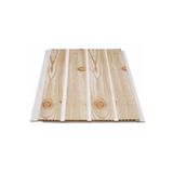 SerProfil Fındık Ahşap Desen Plastik Pvc Duvar Tavan Lambiri / 10 Adet 20cm X 2 Metre - 4 Metrekare