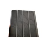 SerProfil Fugalı Antrasit Gri Pvc Duvar Tavan Lambiri / 20 Adet 20cm X 2 Metre - 8 Metrekare