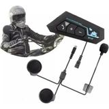 Serreha BT22 Motosiklet Kask Kulaklık 5.0 Bluetooth Kablosuz İnterkomu Kask İçi Kulaklık Seti - Standart