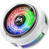 Serreha CX20 Mini Taşınabilir Manyetik ve Klipsli Telefon Soğutucu Fan - 3 Kademeli Hız Modu, Pubg/gaming Oyuncu Soğutma Sistemi - Siyah