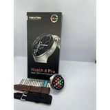 Serreha Haino Teko Watch 4 Pro RW32 Curved Amoled Ekran 3 Kordon Akıllı Saat GÜMÜŞ RENK
