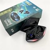 Serreha K55 Tws Bluetooth Kulak Içi Oyuncu Kulaklığı - Siyah