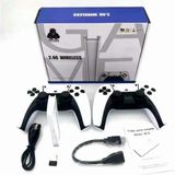 Serreha M15 Kablosuz Çift Kol Game Stick 4K Ultra HD Retro Oyun Konsolu - TV, PC ve Projeksiyon Uyumlu - BEYAZ