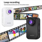 Serreha Mini Parmak Kamera - 720P Hd, IPS Ekran, Vlog, Seyahat, Spor ve Günlük Kullanım Için Taşınabilir Aksiyon Kamerası - Siyah