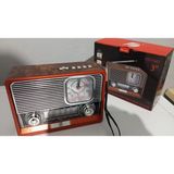 Serreha Saatli Fenerli Nostaljik Radyo KTF-1647 - Kahverengi