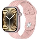 Serreha WİSME-X28 Mini Kadın Akıllı Saat 5 Kordonlu, Kablosuz Şarjlı, Şık Tasarım - Pembe