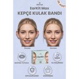 Serrue EarKit Max Kepçe Kulak Bandı, 20 Bant, Ekstra Tutucu, 7 Güne Kadar, Suya Dayanıklı, Görünmez