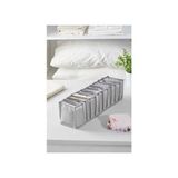 Serstil 11 Gözlü Çekmece İçi Organizer - 11x41x12 cm, Gri Benekli, Çok Amaçlı Saklama ve Düzenleme Çözümü