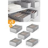 Serstil 5 Adet 8 Gözlü Gri Benekli Çekmece Içi Düzenleyici Organizer Xlarge