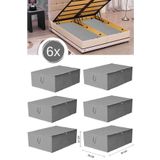 Serstil 64x45x22 cm Büyük Boy 6'lı Çekyat Baza Tipi Hurç