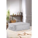 Serstil Büyük Boy Baza Altı Gri Benekli Hurç 62 x 46 x 22 cm