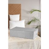 Serstil Gri Benekli Mega Boy Baza Altı Hurç 74 x 46 x 22 cm Hava Geçirgenliği ile Eşyalarınızı Korur