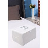 Serstil Mini Boy Baskı Detaylı Gri Çizgili Hurç 30 x 22 x 18 cm