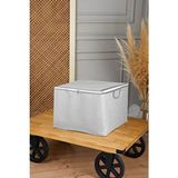 Serstil Mini Boy Gri Benekli Kıyafet / Nevresim Hurcu 45X40X30 cm Polipropilen Kumaş Dokuması ile Şık Tasarım - 1 Parça - 75 x 45