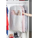 Serstil Pembe Çizgili Elbise Kılıfı 60 X 100 Cm